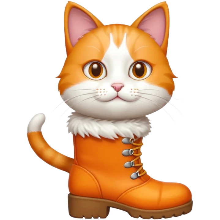 Gato con botas emoji