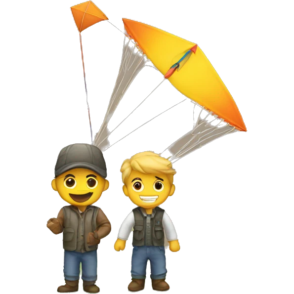 Kite and Tedder  emoji