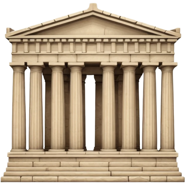The Greek Temple emoji