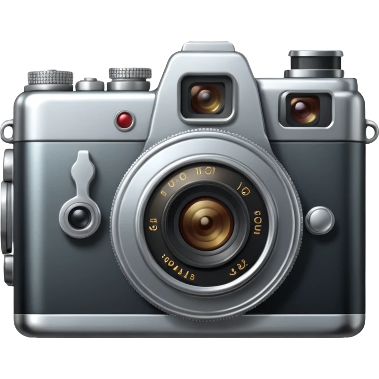 small full metallic camera emoji