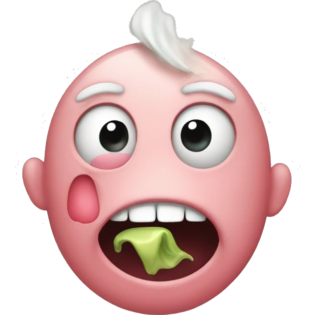 That smells gross emoji