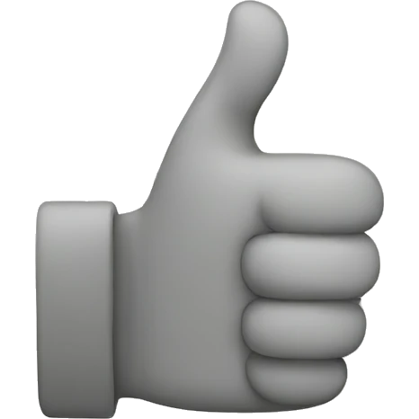 THUMB UP emoji