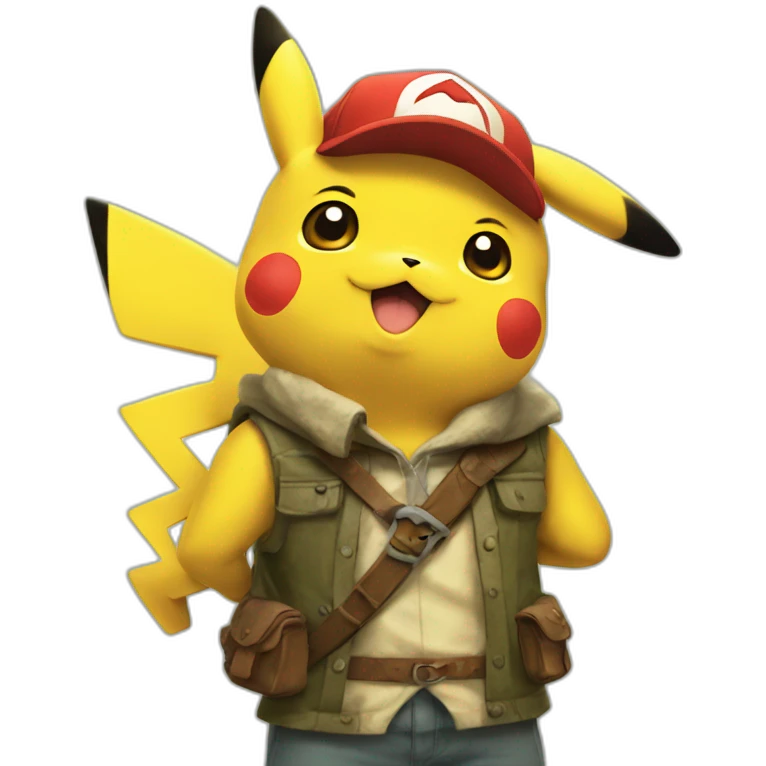 Pikachu et Link emoji