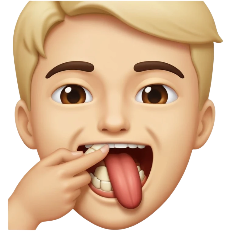 Bite someone emoji