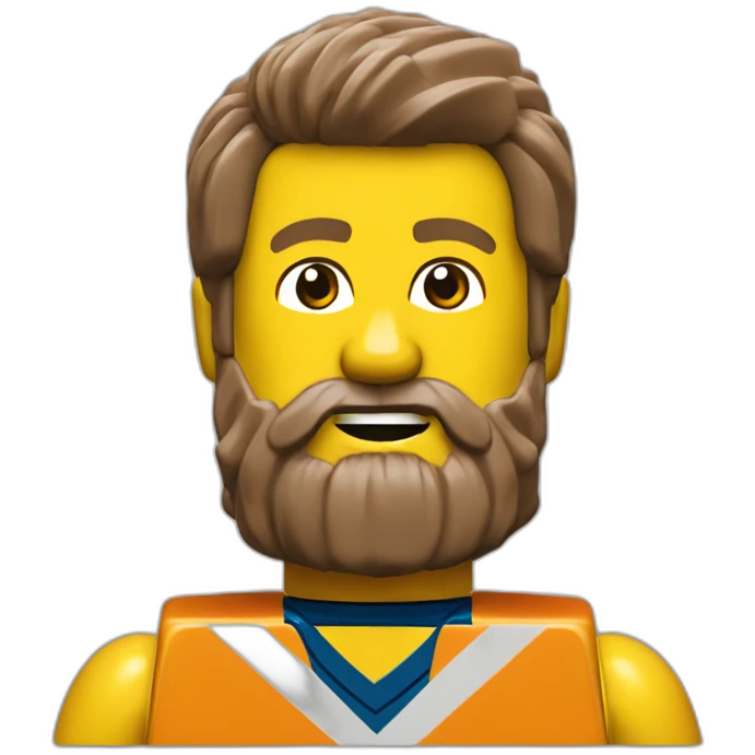 Lego-man-beard emoji