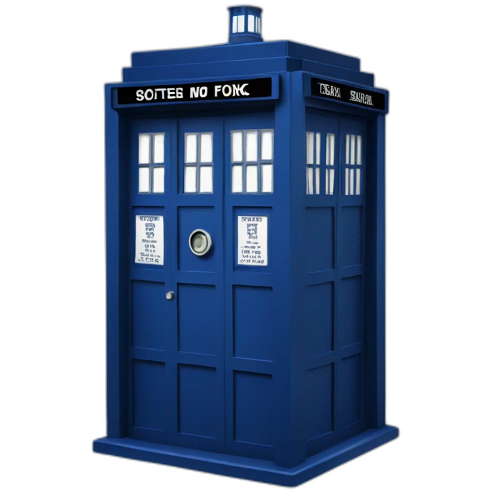 TARDIS emoji
