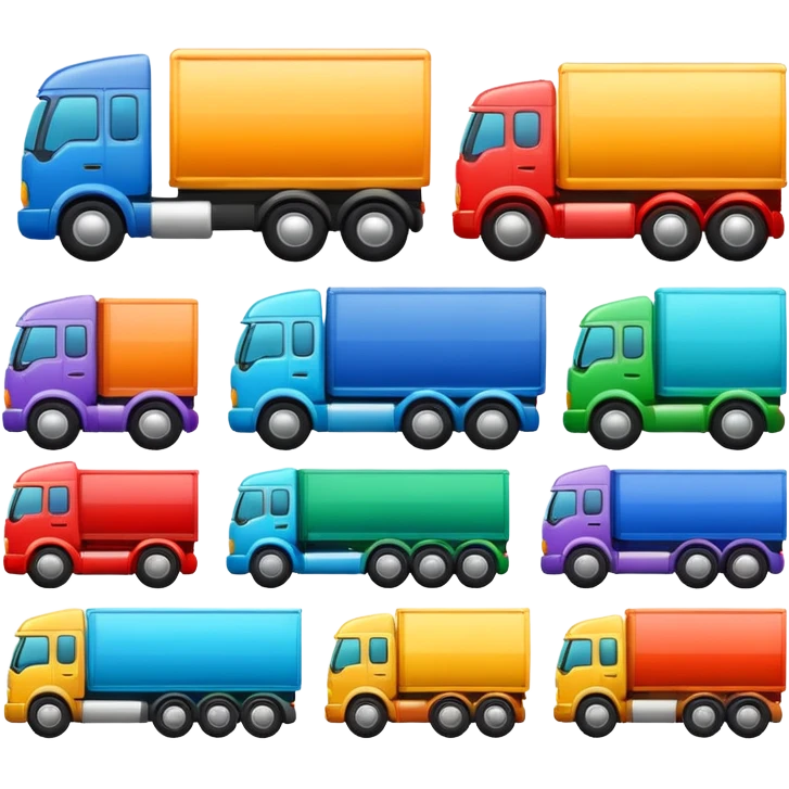 trucks emoji