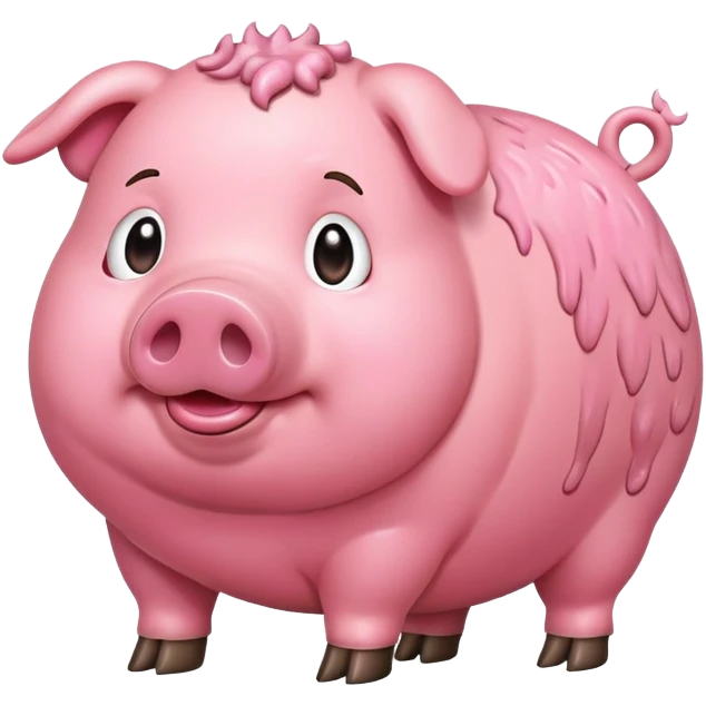 fat pig emoji
