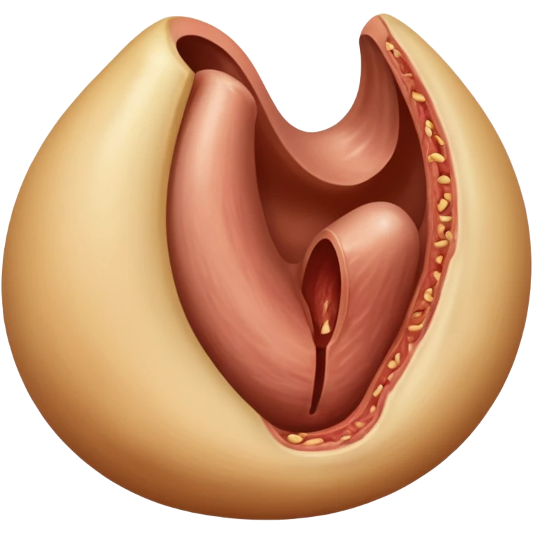 Fesse avec anus ouvert  emoji