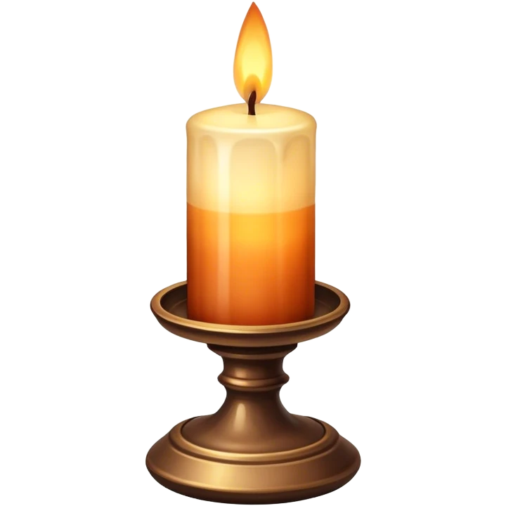 Vintage candle  emoji