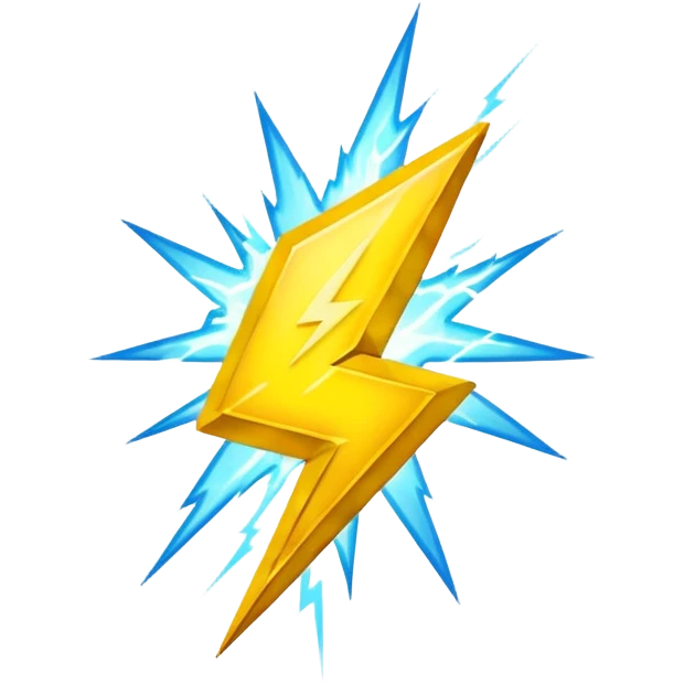 Молния emoji