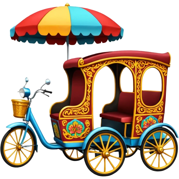 rickshaws emoji