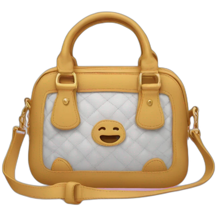 Channel handbag emoji