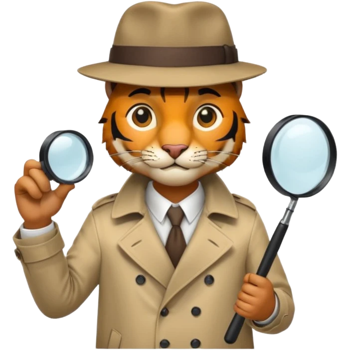 tiger Detective  emoji