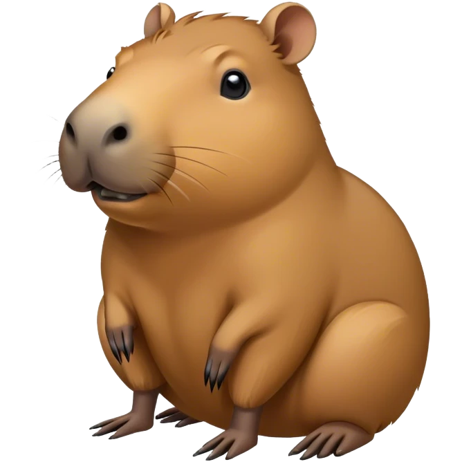 Capybara emoji