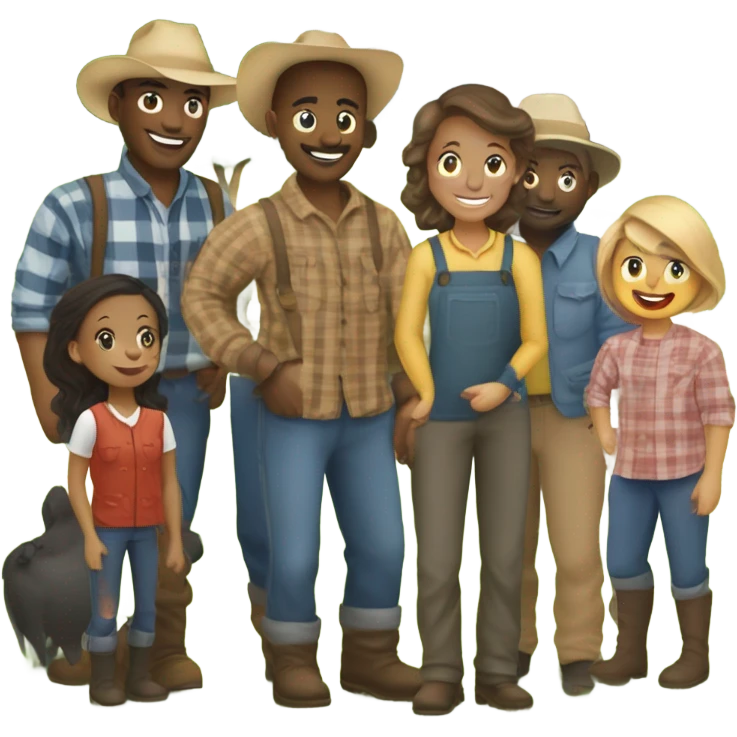 RURAL NEIGHBORS emoji