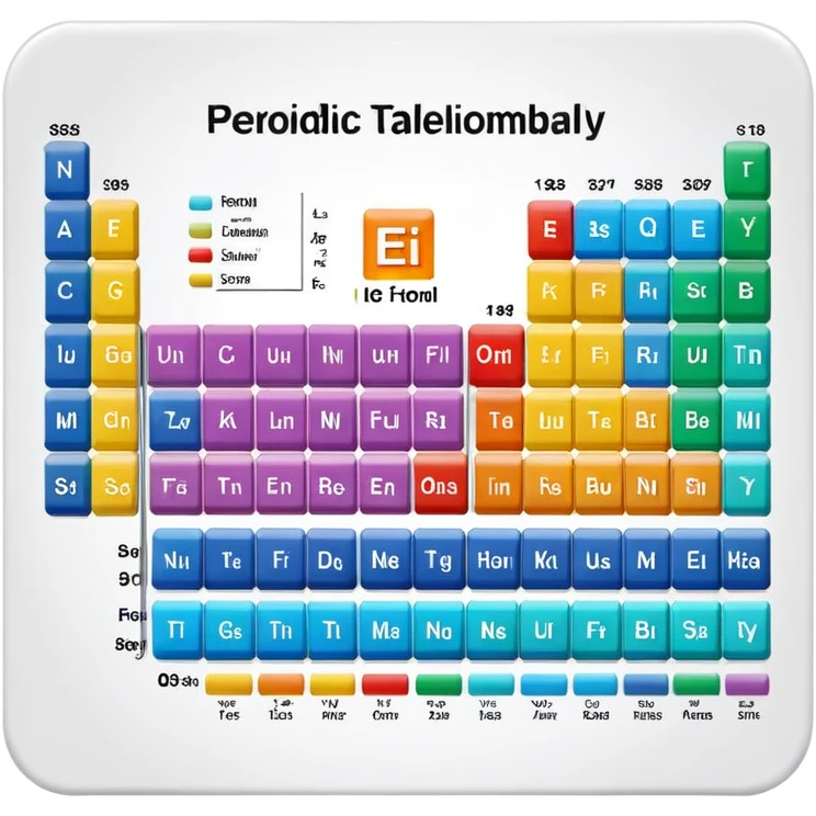 Periodic table  emoji