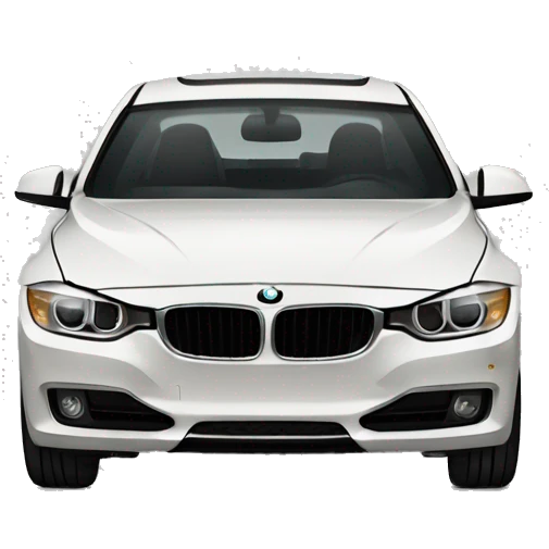 black bmw 328i emoji