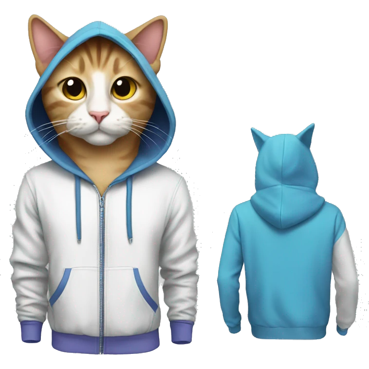 cat an hoodie  emoji