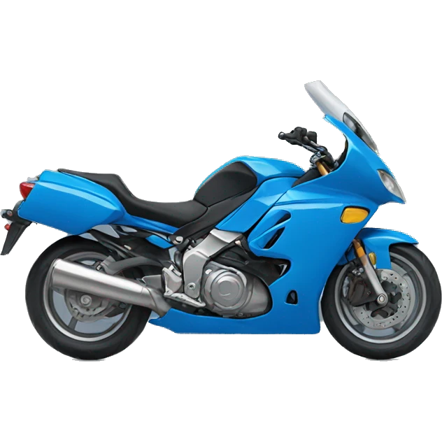 Blue motorcycle aesthetic  emoji