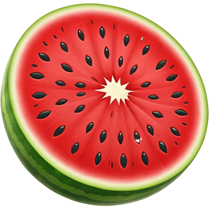half watermelon emoji