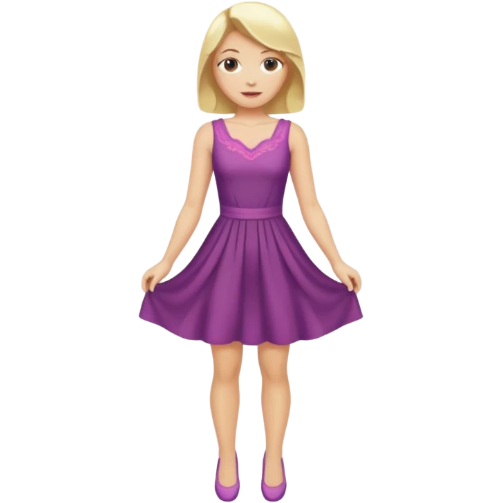 Naked blonde woman with legs spread emoji