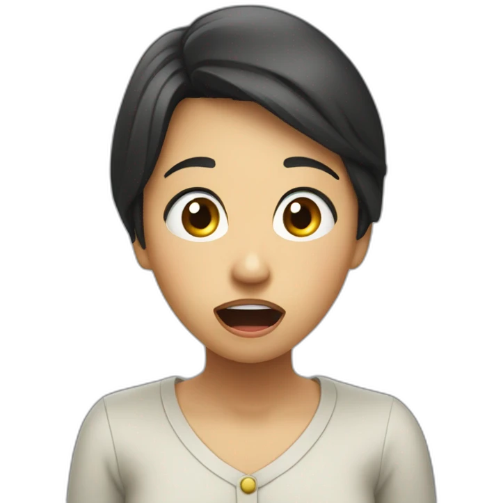 Retno marsudi shocked emoji