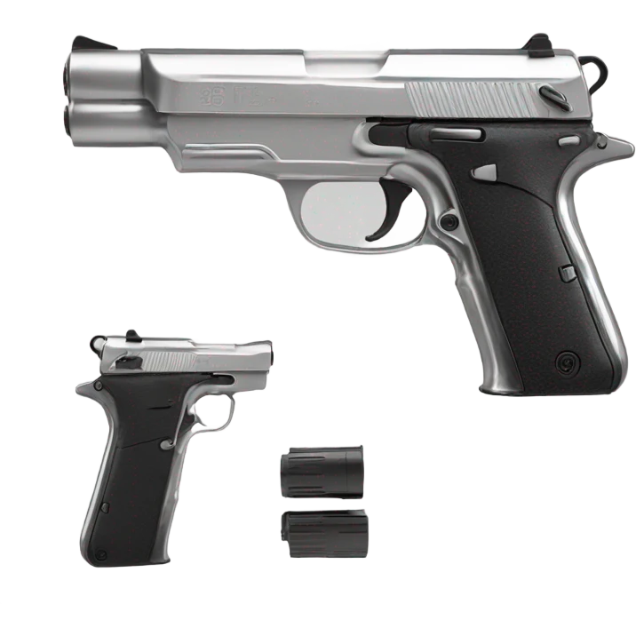 Auto pistol emoji