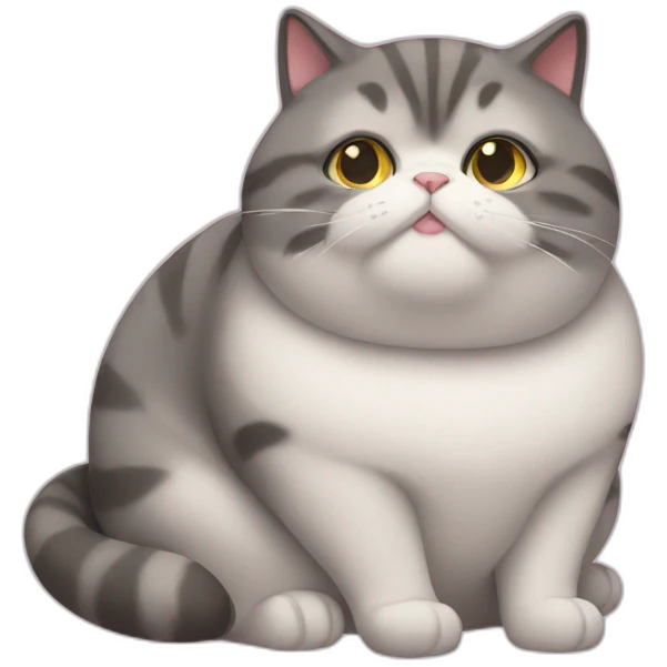 Fat need cat emoji