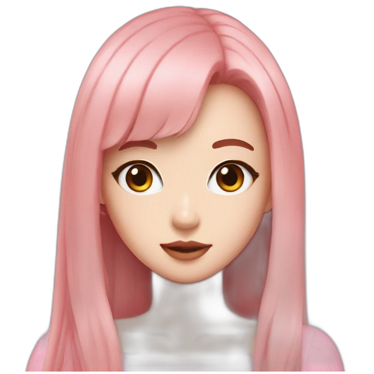 blackpink rosé emoji
