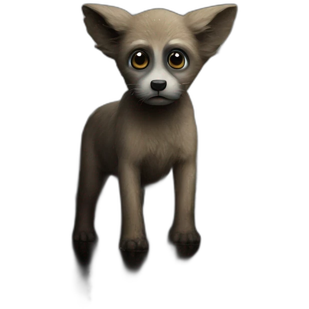 silent deer in rainforest emoji