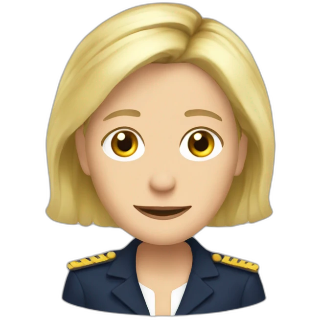 Marine lepen emoji