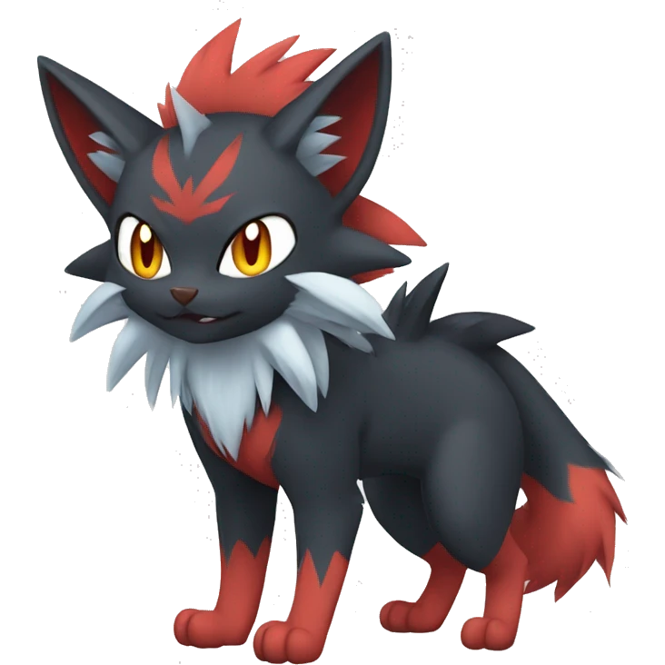 Torracat-Zoroark-Litten full body emoji