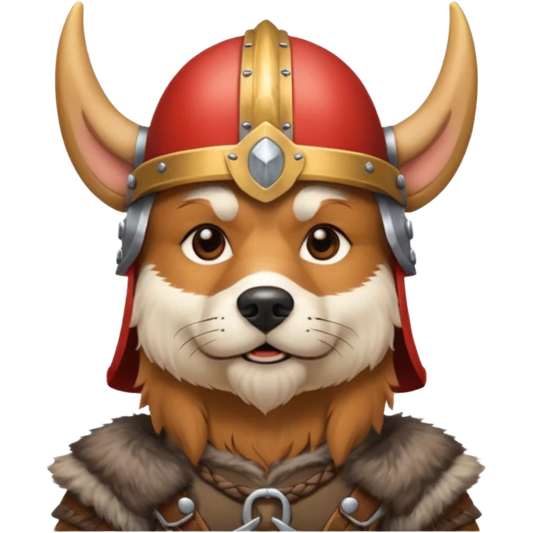 Viking dog emoji
