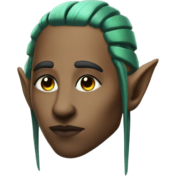 Cyberpunk elf emoji