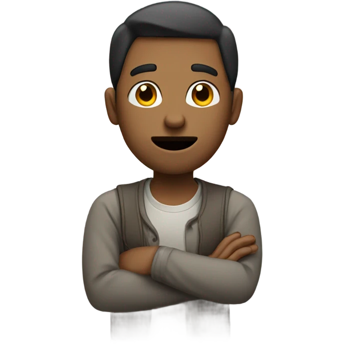 Person shrugging shoulders emoji