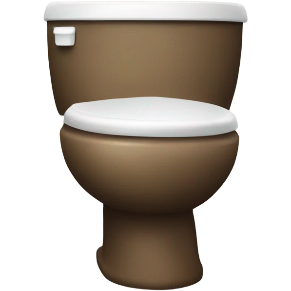 Poop in toilet emoji