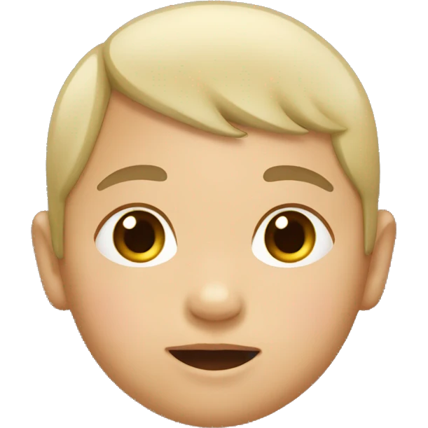 An  Asian  infant's  upper  body. emoji