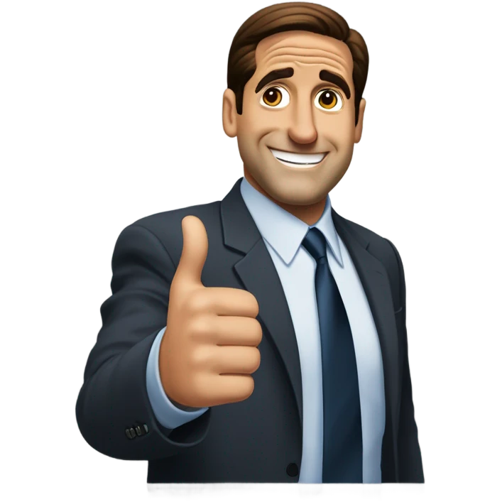 Michael Scott Yes emoji