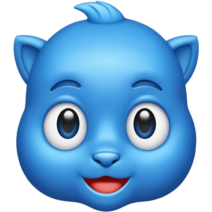 Blue lister emoji