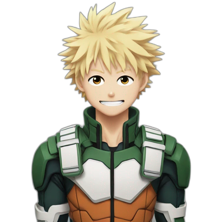 Bakugo my hero academia neutral emoji