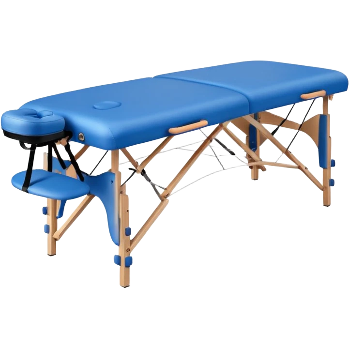 massage table blue emoji