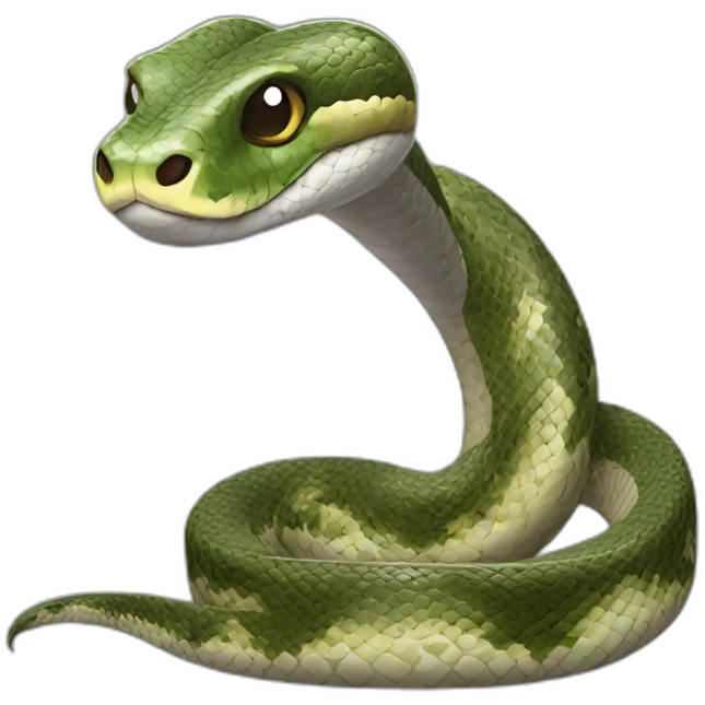 python snake emoji