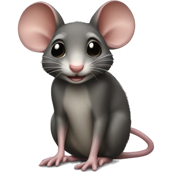 Un ratón enojado  emoji