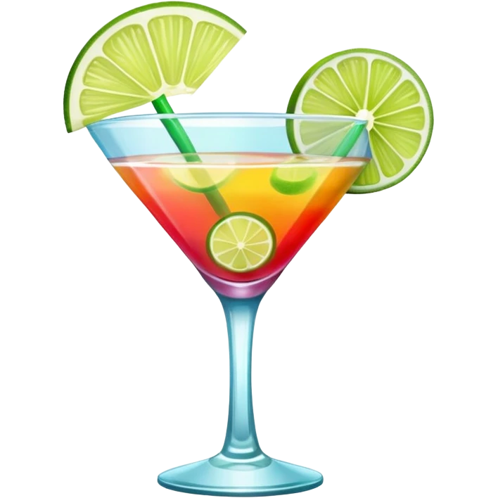 Chat with a cocktail emoji