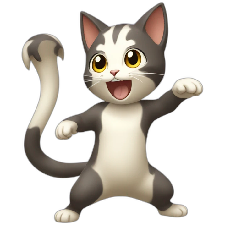 dancing-bicolor-cat-pokemon emoji