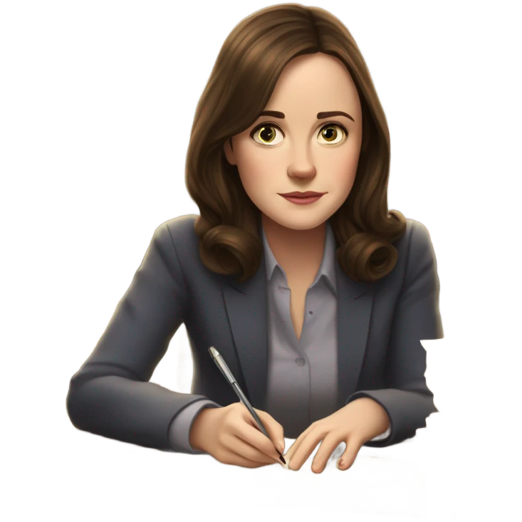 rory gilmore studying emoji