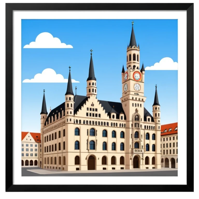 Munich Town Hall emoji