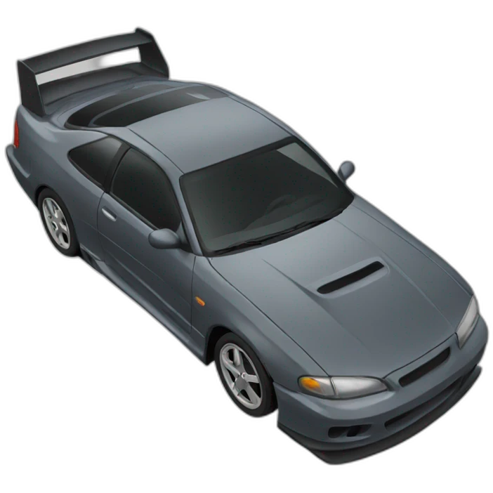 Drifting car emoji