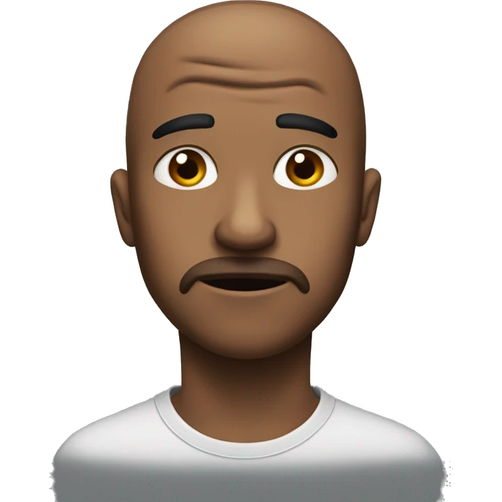 caca con cara tristeç emoji